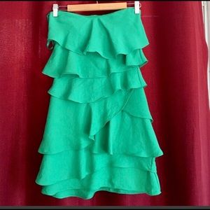 BCBG strapless dress.